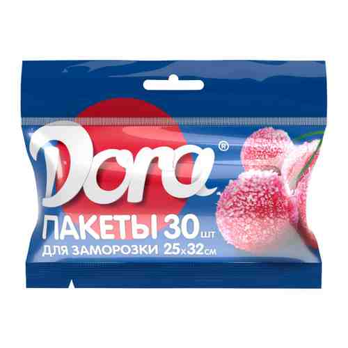 Пакет для продуктов для заморозки Dora 25х32 см 30 штук арт. 3449445