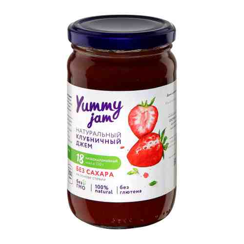 Джем Yummy jam клубничный без сахара 350 г арт. 3408637