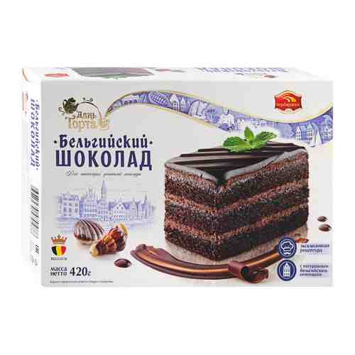 Торт Бельгийский шоколад Черемушки 420 г арт. 3407408