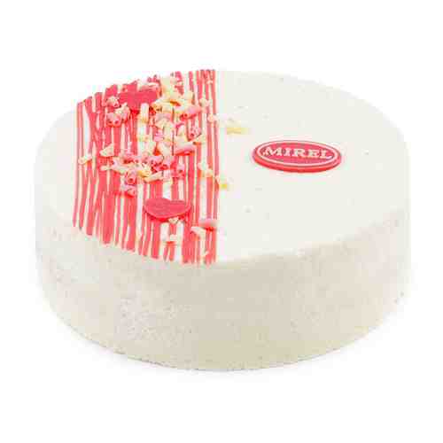 Торт Клубника со сливками замороженный Mirel 800 г арт. 3407354