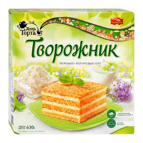 Торт Творожник Черемушки 630 г арт. 3429519
