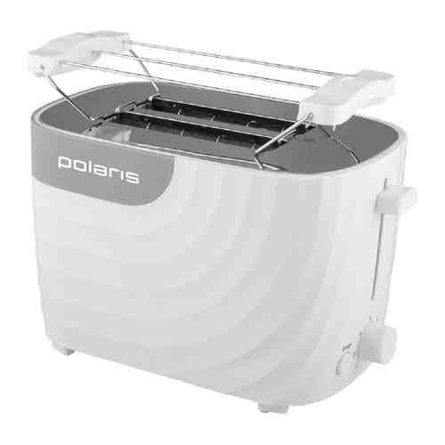 Тостер Polaris PET 0720 электрический бело-серый арт. 3507848