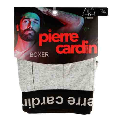 Трусы мужские Pierre Cardin Boxer серый меланж размер 46-48 арт. 3425651
