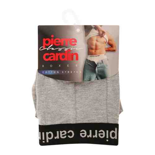 Трусы мужские Pierre Cardin Boxer серый меланж размер 52-54 арт. 3425654