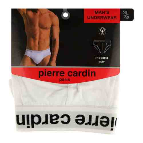 Трусы мужские Pierre Cardin Slip белые размер 50-52 арт. 3425674