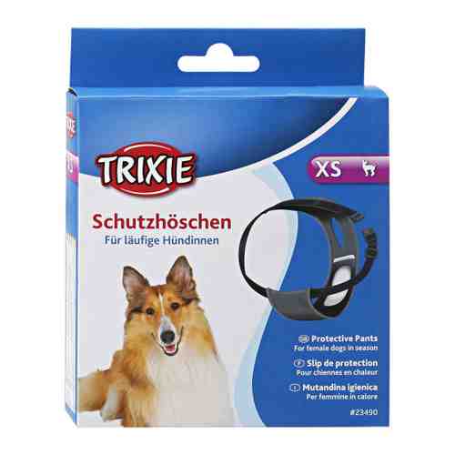 Трусы Trixie Люкс черные для собак размер №0 20-25 см арт. 3472535