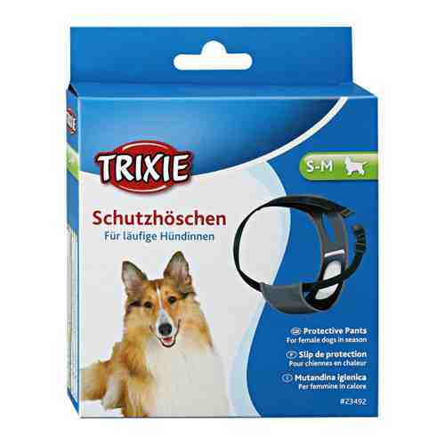 Трусы Trixie Люкс черные для собак размер №2 32-39 см арт. 3472537