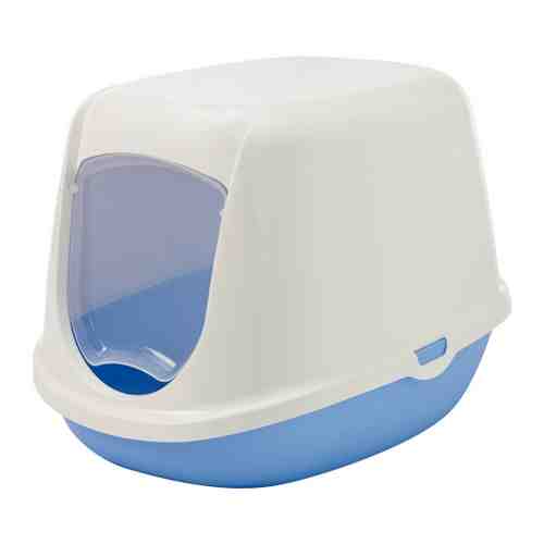 Туалет-домик Savic Duchesse голубой для котят 44.5х35.5х32 см арт. 3418956