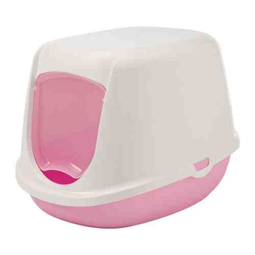 Туалет-домик Savic Duchesse розовый для котят 44.5х35.5х32 см арт. 3418955