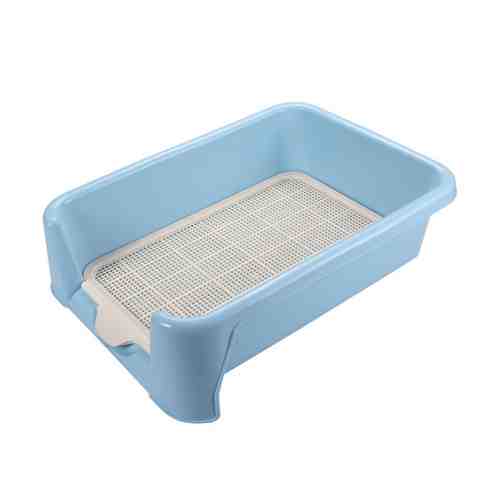Туалет Triol сетка в комплекте голубой для собак 40x40x15.5 см арт. 3485665