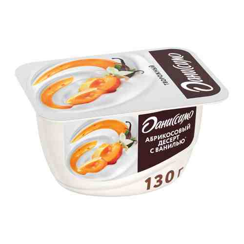 Творожок Даниссимо абрикосовый десерт с ванилью 5.6% 130 г арт. 3497573