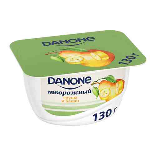 Творожок Danone с грушей и бананом 3.6% 130 г арт. 3519419