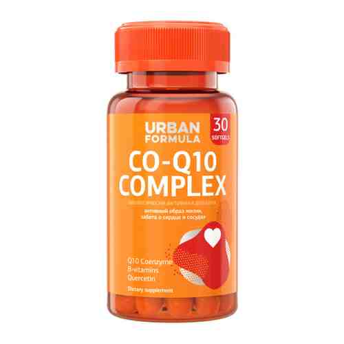 Urban Formula Co-Q10 Complex Комплекс для сосудов и сердца с Q10 (30 капсул) арт. 3443858