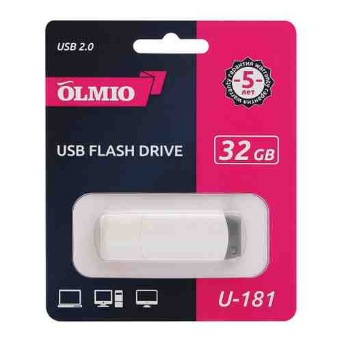 USB-Flash Olmio 32GB U-181 USB2.0 арт. 3507299