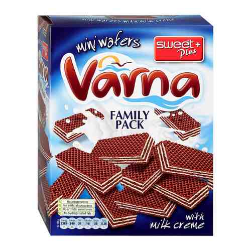 Вафли Sweet Plus Varna Мини с молочным кремом 200 г арт. 3395806