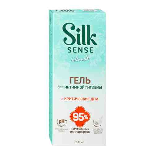 Гель для интимной гигиены Silk Sense с экстрактом ромашки и шалфея 190 мл арт. 3498349