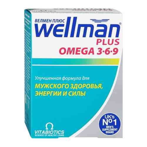 Велмен Плюс Омега 3-6-9 (28 таблеток) 814 мг (28 капсул) 676 мг арт. 3384729