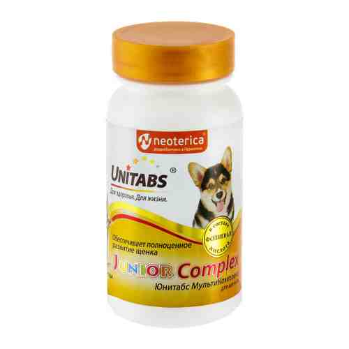 Витамины Unitabs JuniorComplex c B9 для щенков 100 таблеток арт. 3452621