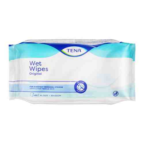 Влажные полотенца TENA Wet Wipes Original 80 штук арт. 3517489