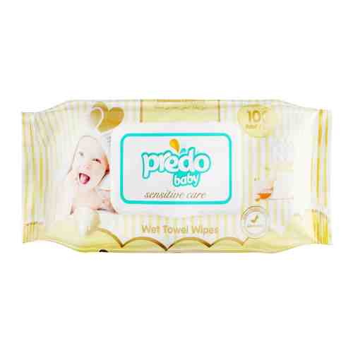 Влажные салфетки Predo Baby 100 штук арт. 3493703