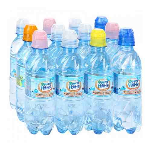 Вода детская ФрутоНяня питьевая негазированная с 0 месяцев 330 мл 12 штук арт. 3316586