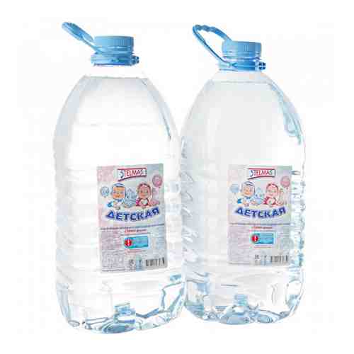 Вода детская Stelmas природная питьевая артезианская негазированная с 0 месяцев 5 л 2 штуки арт. 3368242