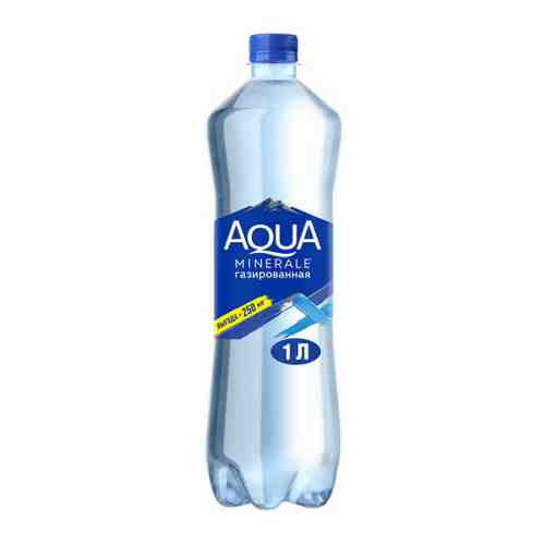 Вода питьевая Aqua Minerale газированная 1 л арт. 3323283