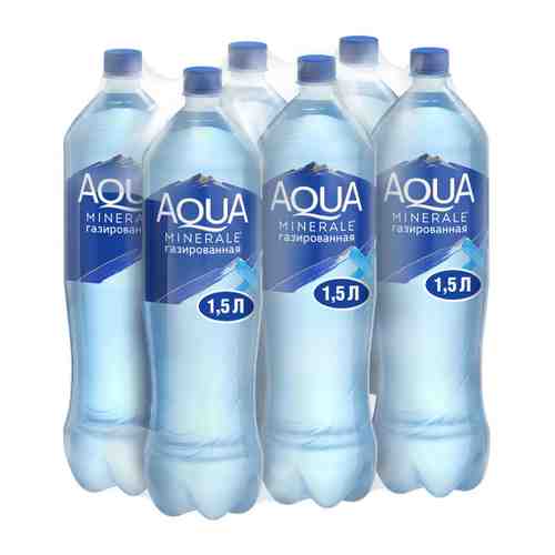 Вода питьевая Aqua Minerale газированная 6 штук по 1.5 л арт. 3403194
