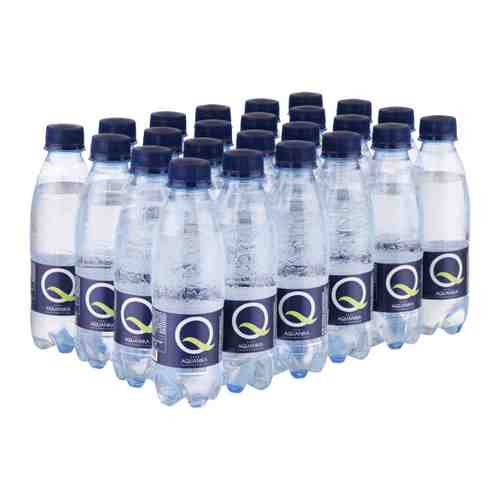 Вода питьевая Aquanika чистая газированная 24 штуки по 0.25 л арт. 3358372