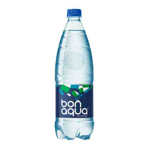 Вода питьевая Bonaqua чистая газированная 1 л арт. 3139131