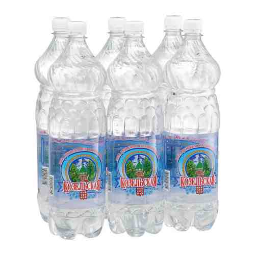 Вода питьевая Козельская негазированная 6 штук по 1.5 л арт. 3324386