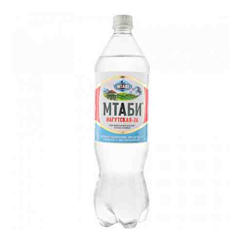 Вода питьевая минеральная лечебно-столовая Мтаби газированная 1.25 л арт. 3370746