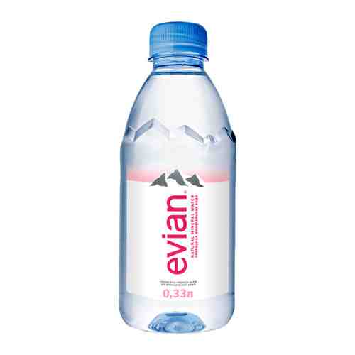 Вода питьевая минеральная столовая Evian природная негазированная 0.33 л арт. 3245169