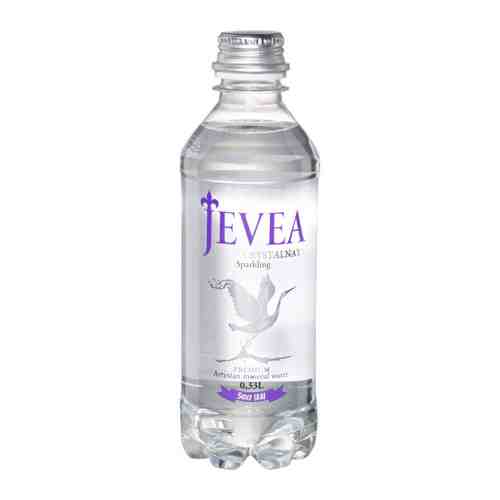 Вода питьевая минеральная столовая Jevea природная газированная 0.33 л арт. 3379567