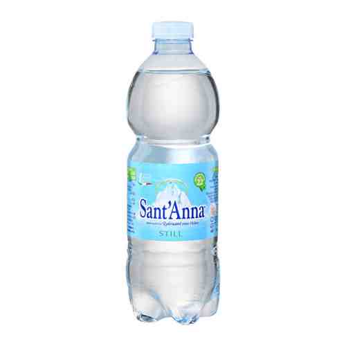 Вода питьевая минеральная столовая Sant'Anna источник Ребруант природная негазированная 0.5 л арт. 3496738