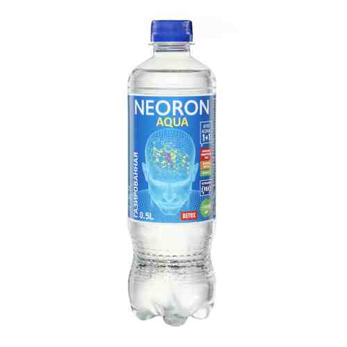Вода питьевая NEORON Aqua среднегазированная 0.5 л арт. 3447177