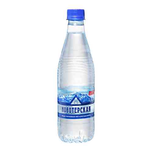Вода питьевая Новотерская негазированная 0.5 л арт. 3347702