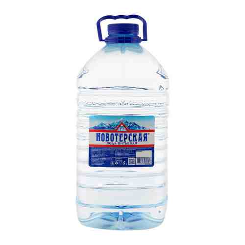 Вода питьевая Новотерская негазированная 5 л арт. 3045222
