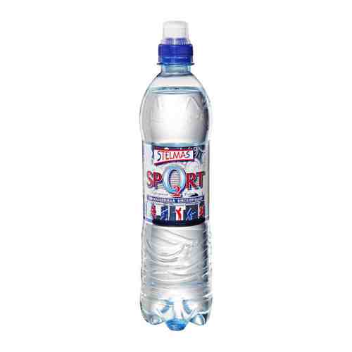 Вода питьевая Stelmas О2 sport обогащенная кислородом негазированная 0.6 л арт. 3396848