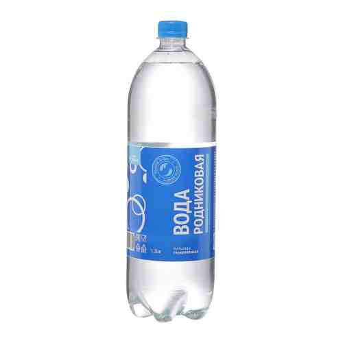 Вода питьевая ВкусВилл родниковая природная газированная 1.5 л арт. 3393392