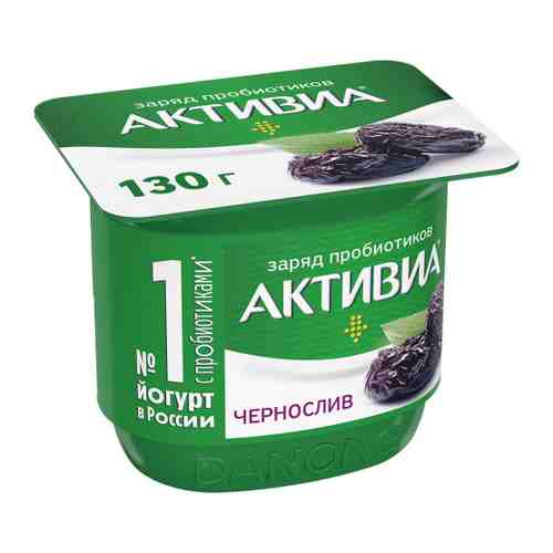 Йогурт Активиа чернослив 2.9 % 130 г арт. 3510472