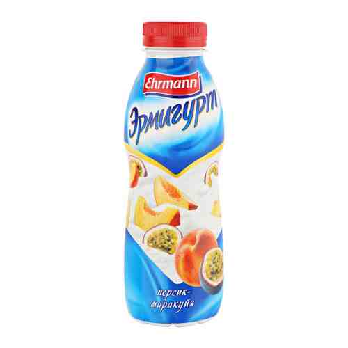 Йогурт Эрмигурт питьевой с персиком и маракуйей 1.2% 420 г арт. 3402458