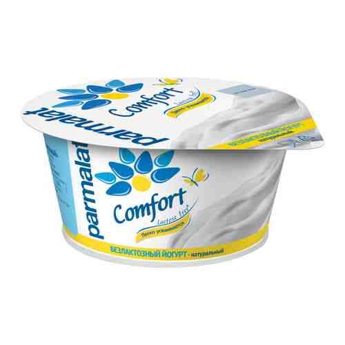 Йогурт Parmalat Comfort густой безлактозный натуральный 3.5% 130 г арт. 3520606