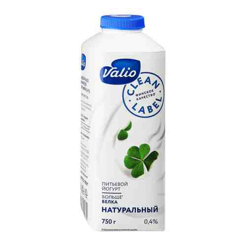 Йогурт Valio питьевой натуральный 0.4% 750 г арт. 3269582
