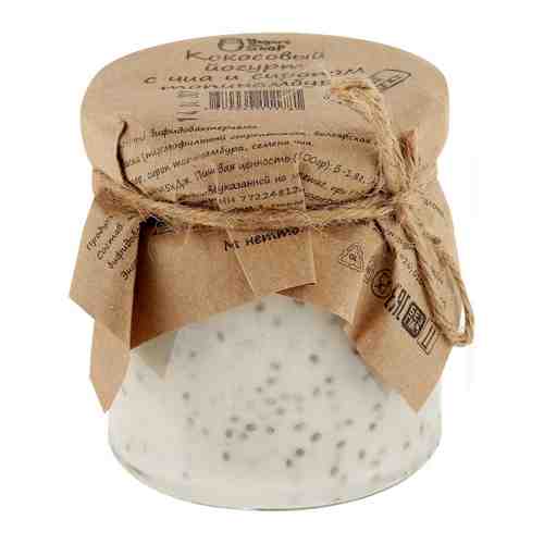 Йогурт Yogurt Shop кокосовый с семенами чиа и сиропом топинамбура 170 г арт. 3439310