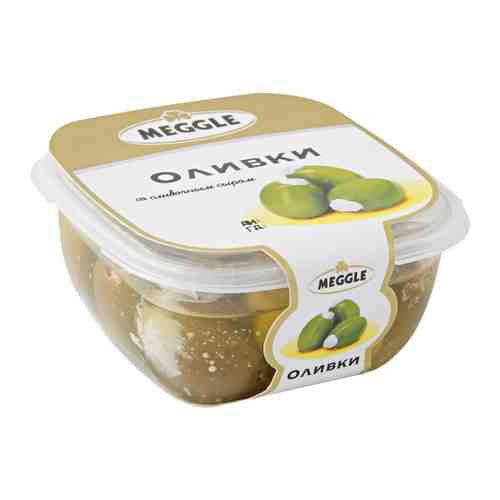 Оливки Meggle со сливочным сыром 230 г арт. 3332609