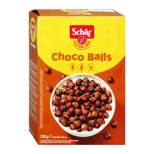 Завтрак готовый Dr.Schar Choco Balls шарики шоколадные 250 г арт. 3367926