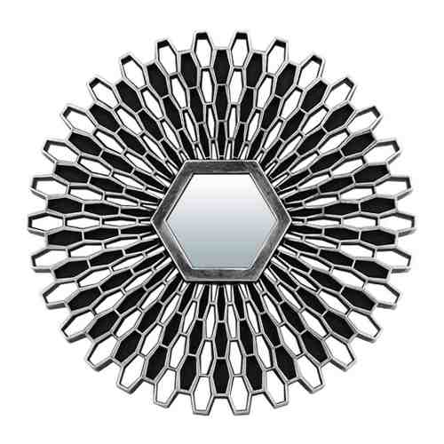 Зеркало Qwerty Лимож декоративное серебро 25 см арт. 3508865