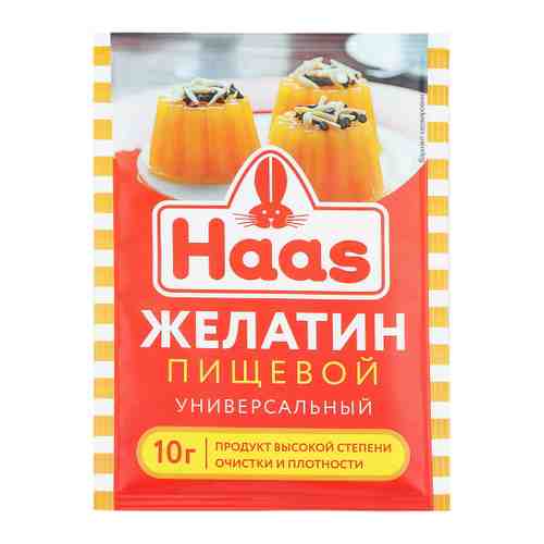 Желатин Haas пищевой 10 г арт. 3411814