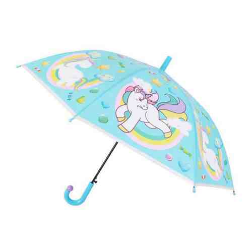 Зонт детский Bradex Единорог голубой 41 см арт. 3379056